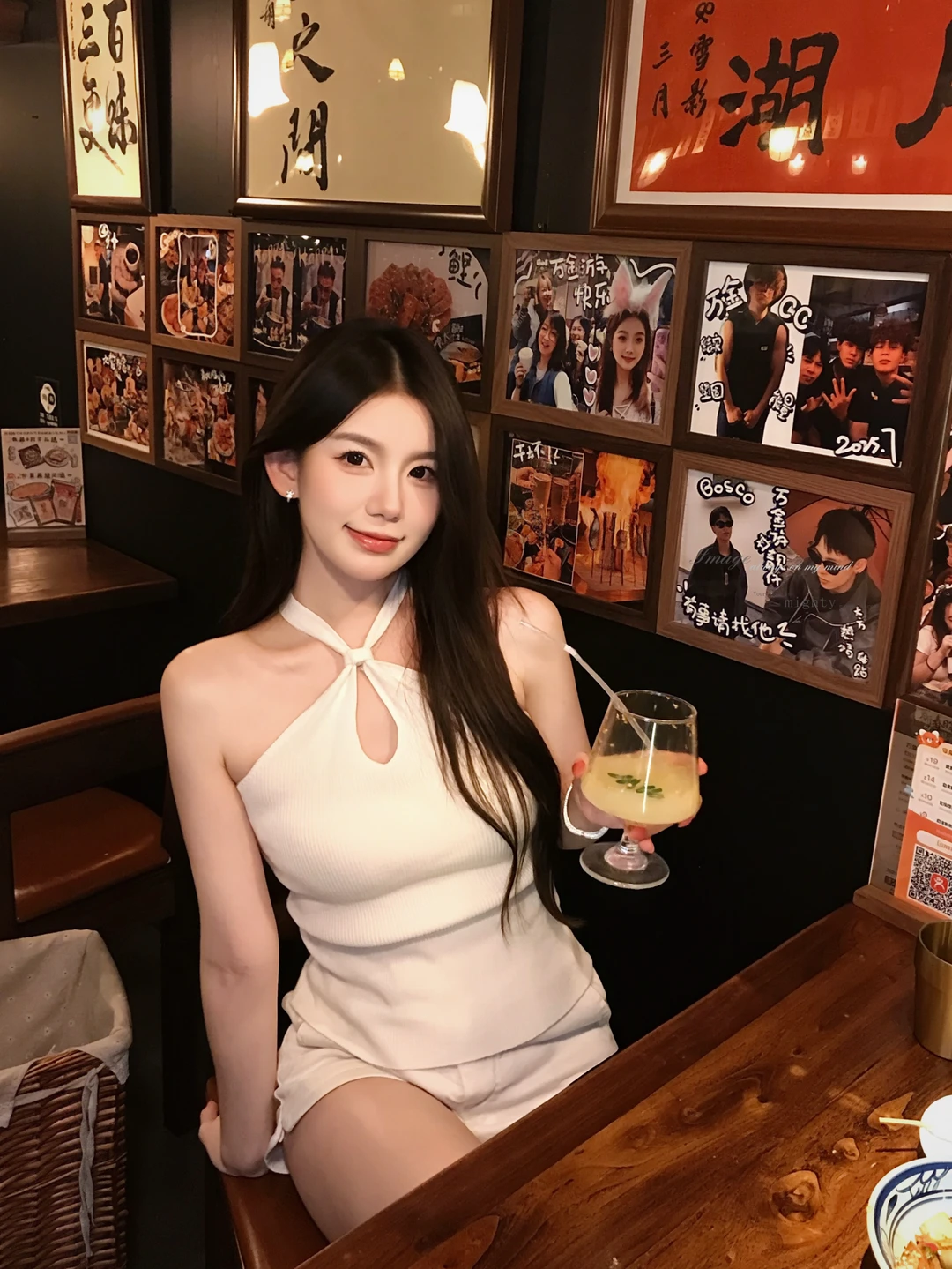下次试试去小酒馆这么拍🍻!!