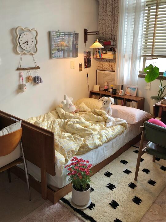 my room 🌷一人居春日少女心卧室🫧