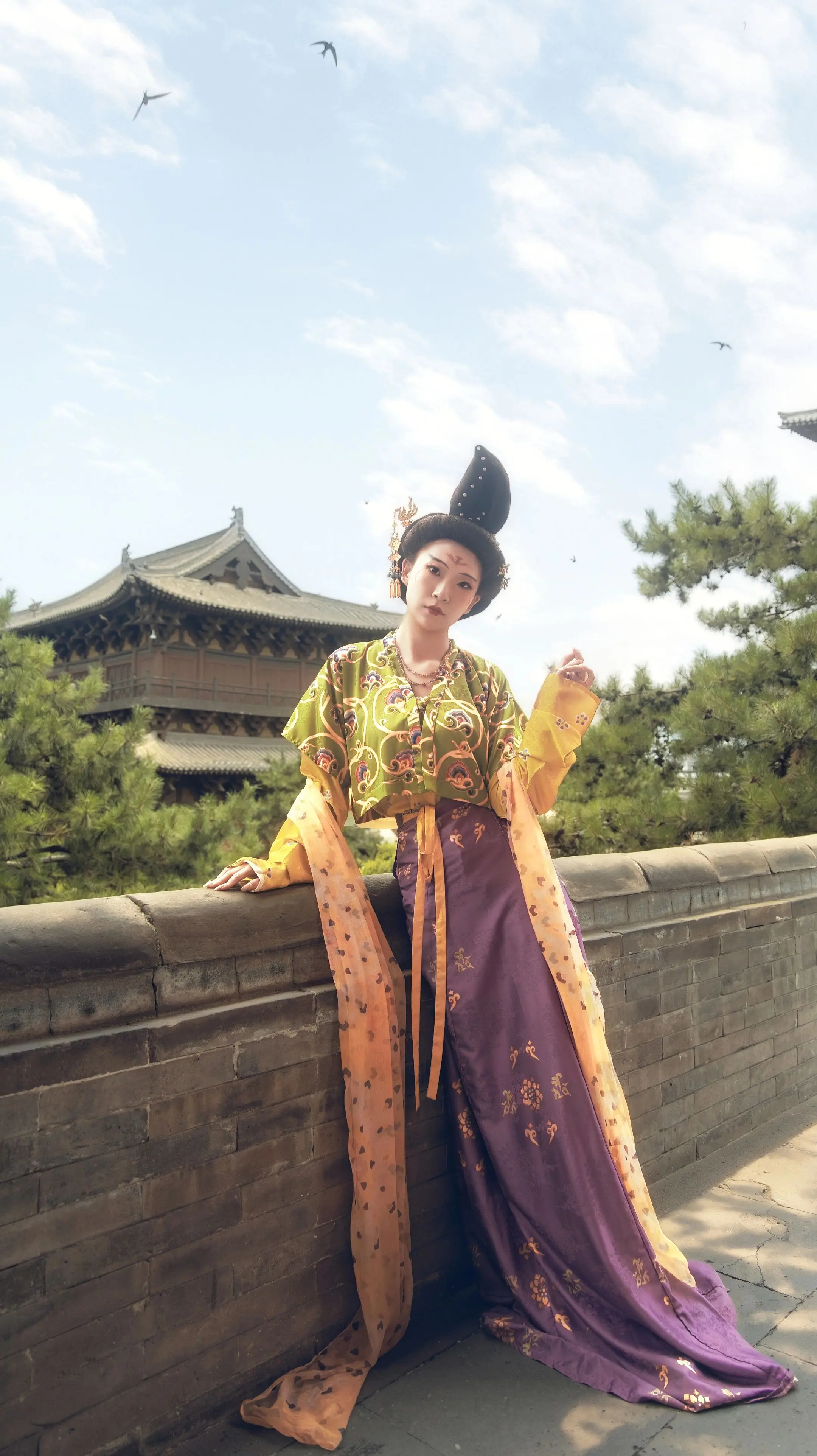 武周旧梦，今于大同华严寺。武周旧梦，今于大同华严寺。古刹千年，犹涵唐韵...