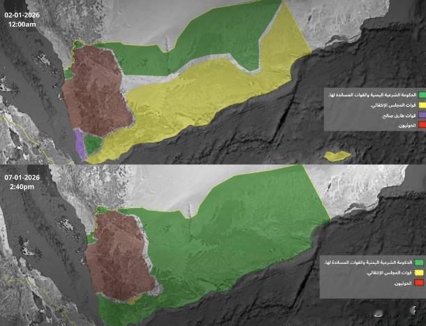 也门局势在短短一周内迎来剧烈转折，阿联酋支持的南方过渡委员会（STC）迅速土崩瓦