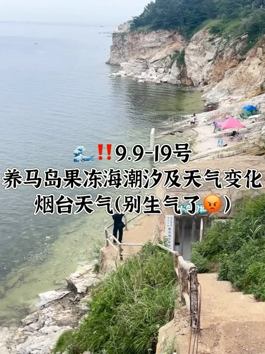 📍9.9-9.19号烟台养马岛果冻海潮汐及天气