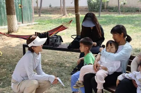 秦岭笑谈  曲阜师范大学计算机学院 “正音弘语，国情深研”实践队正音传暖意 推普