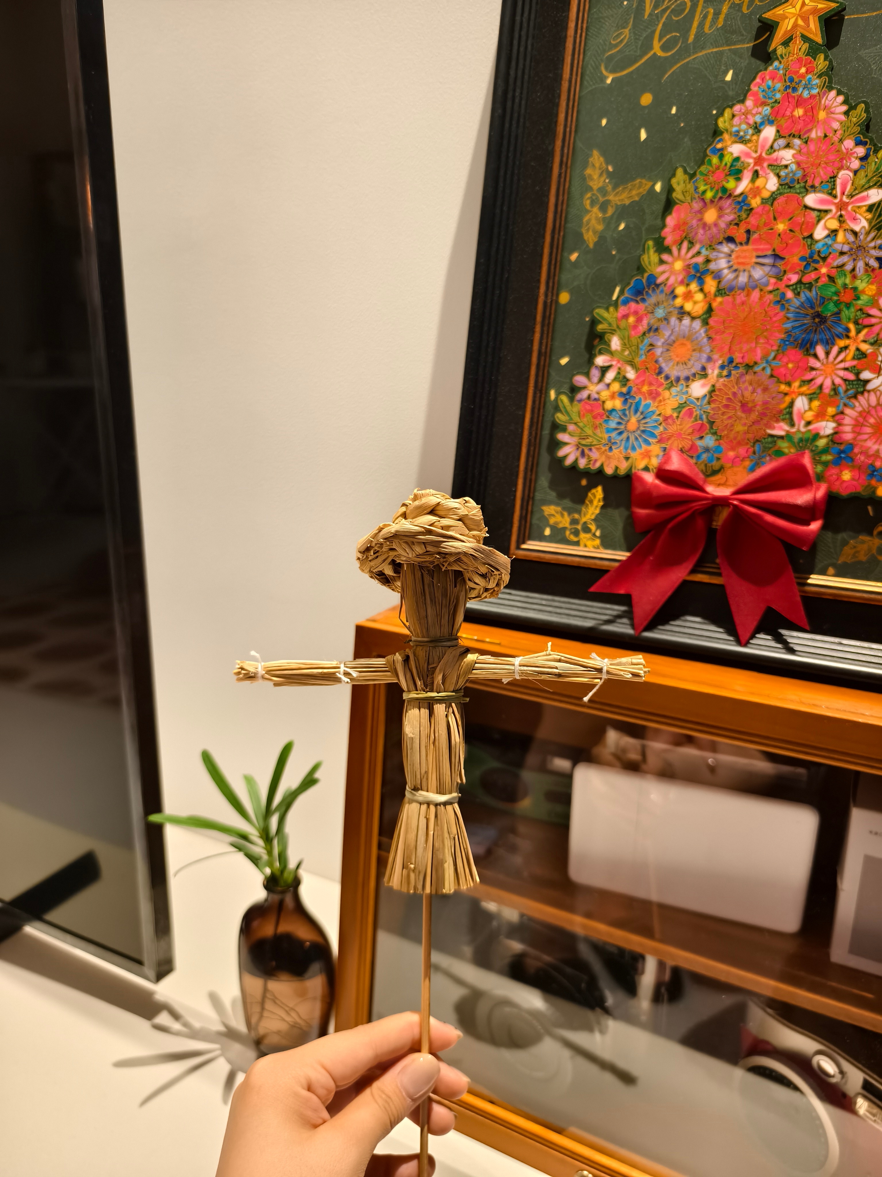 叶璃同款稻草人🫡（夜市老大爷出品） 