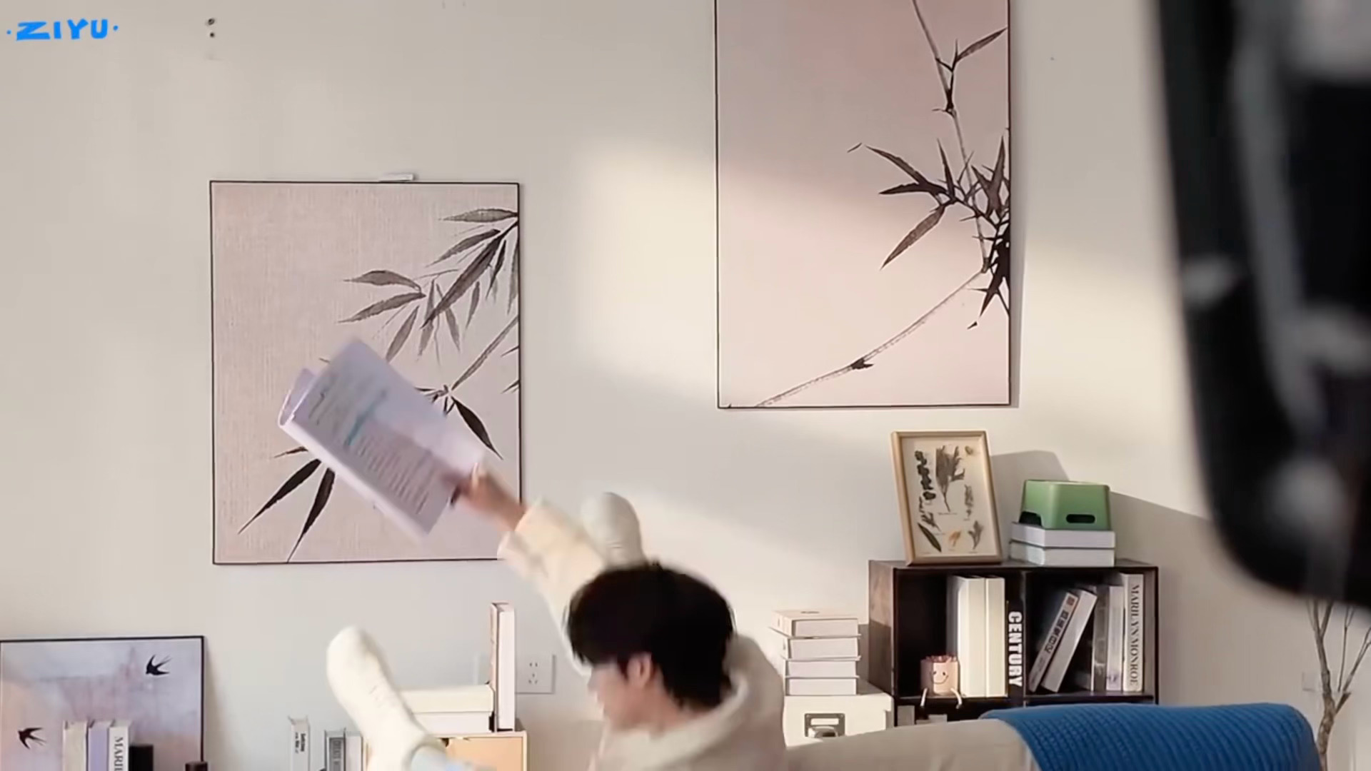 “拍摄事故”现场这次没有190宽厚的臂膀给你作支撑咯梓渝 五谷磨房