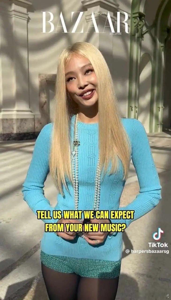 jennie应该是韩国女爱豆里最普的那种。。。 ​​​