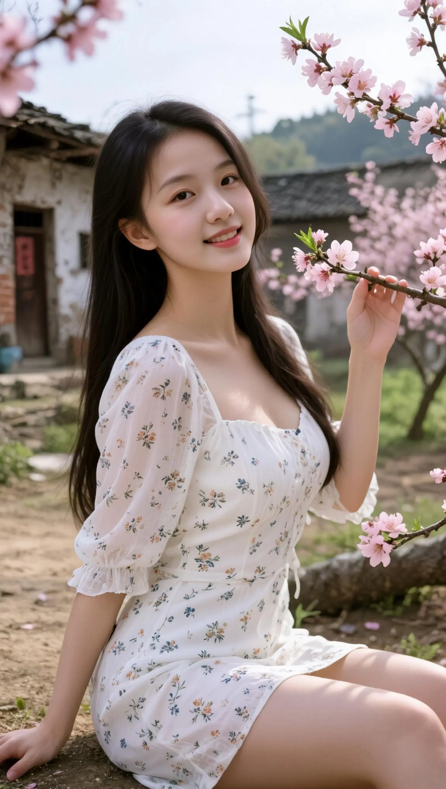 AI田园风写真 随变ai随便玩