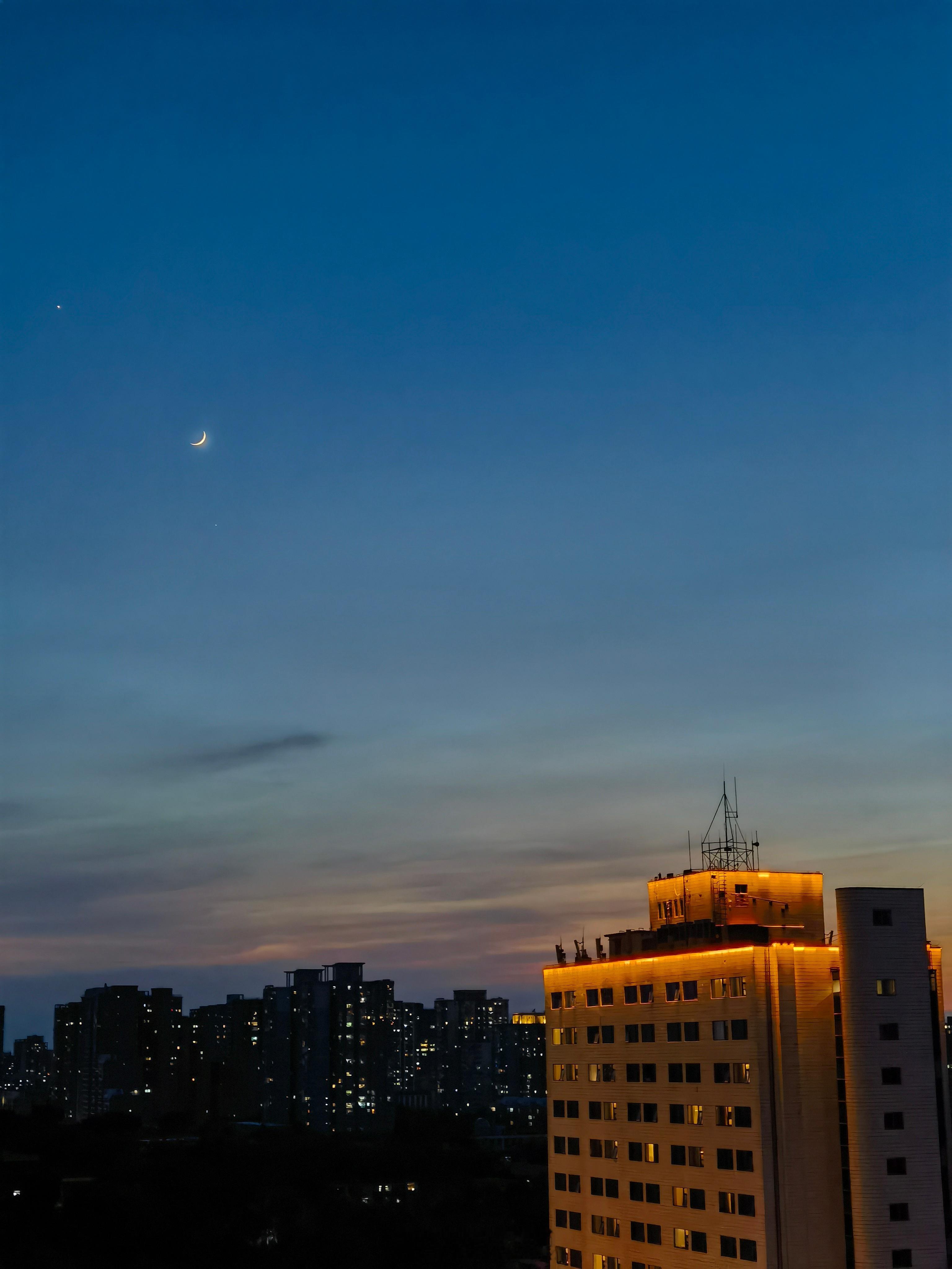 今日夕阳随手拍带你看看我的城市城市影像记 北京