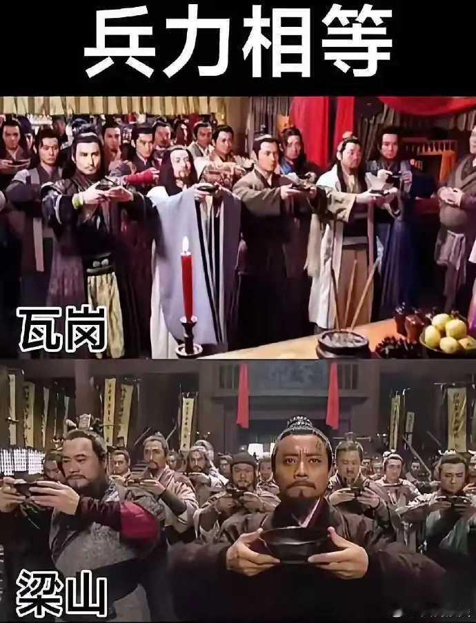 兵力相等情况下，哪个集团会赢？  