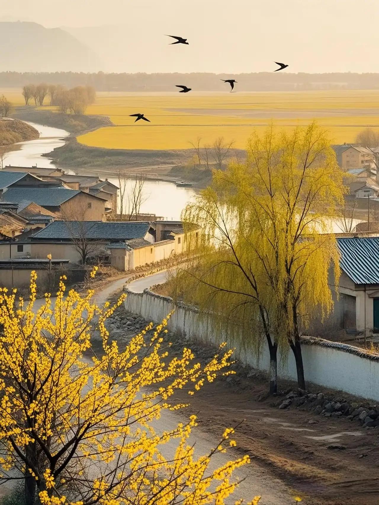 今日立春，恰逢“春打六九头”吉时。六九启新，春阳送暖，冰雪初融，万物蓄势萌苏。春