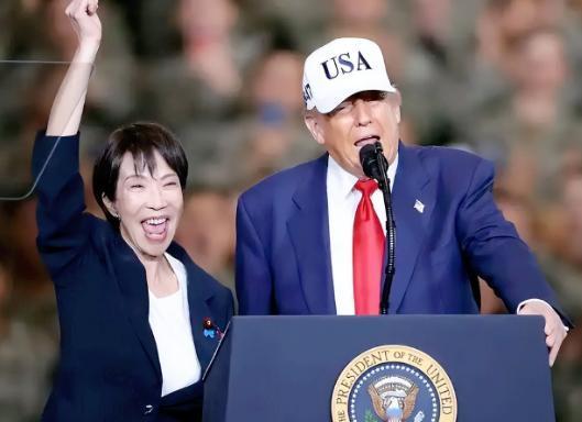 高市早苗真的要急疯了，公开表示无论在什么时间，什么地点都要见特朗普一面，因为自己