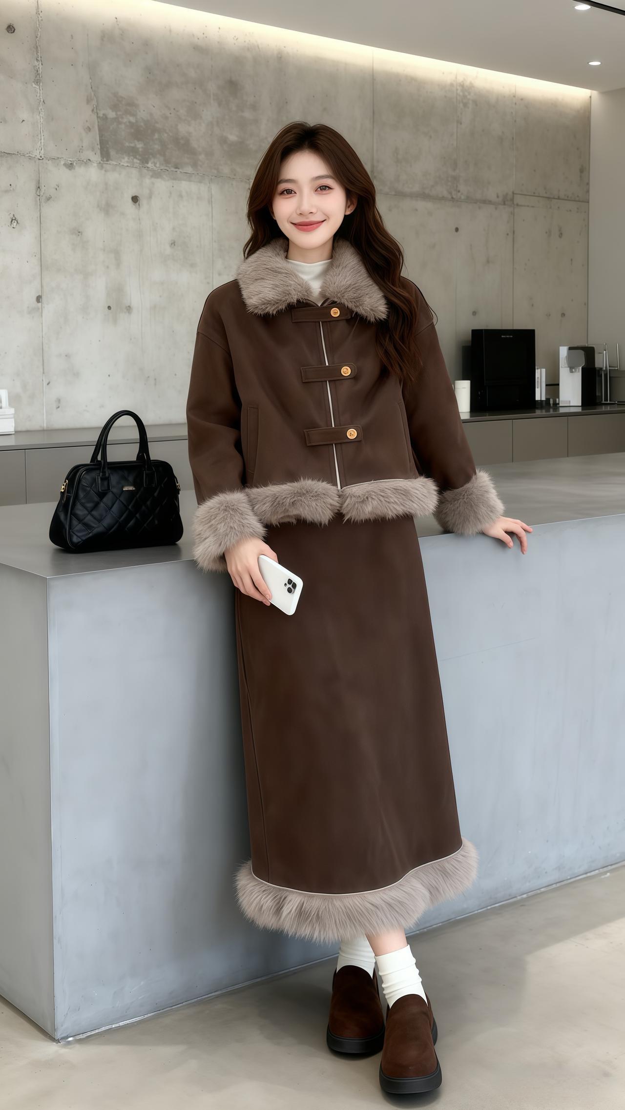 穿搭 温柔穿搭 冬款穿搭 分享穿搭 韩系穿搭