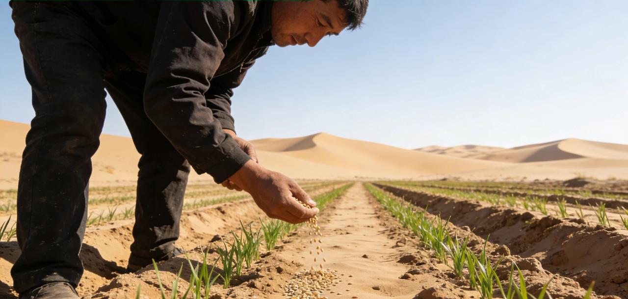 塔克拉玛干的“乌龙”，是中国农业最硬核的浪漫

          如果这是一场