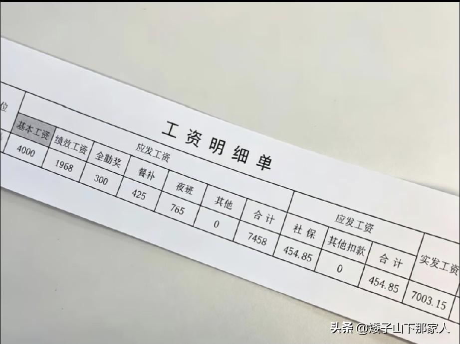 这个工资在南漳薛坪镇什么段位？