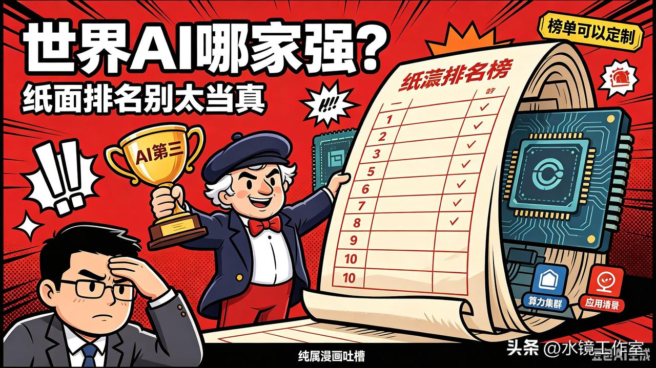 世界AI哪家强？法媒鼓吹法国全球第三，实力超越中国？该醒醒了😮‍💨
 
最近