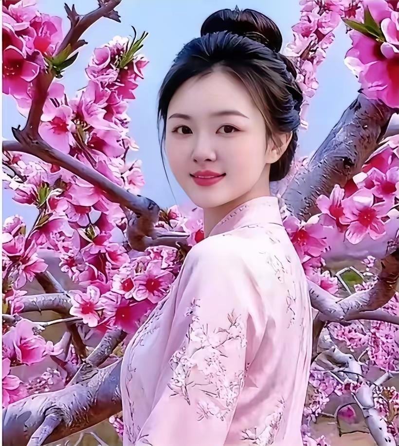 金字经·遗憾
桃花依旧笑，
故人无处寻。
空对春风恨满心。
吟，旧情牵梦魂。
相