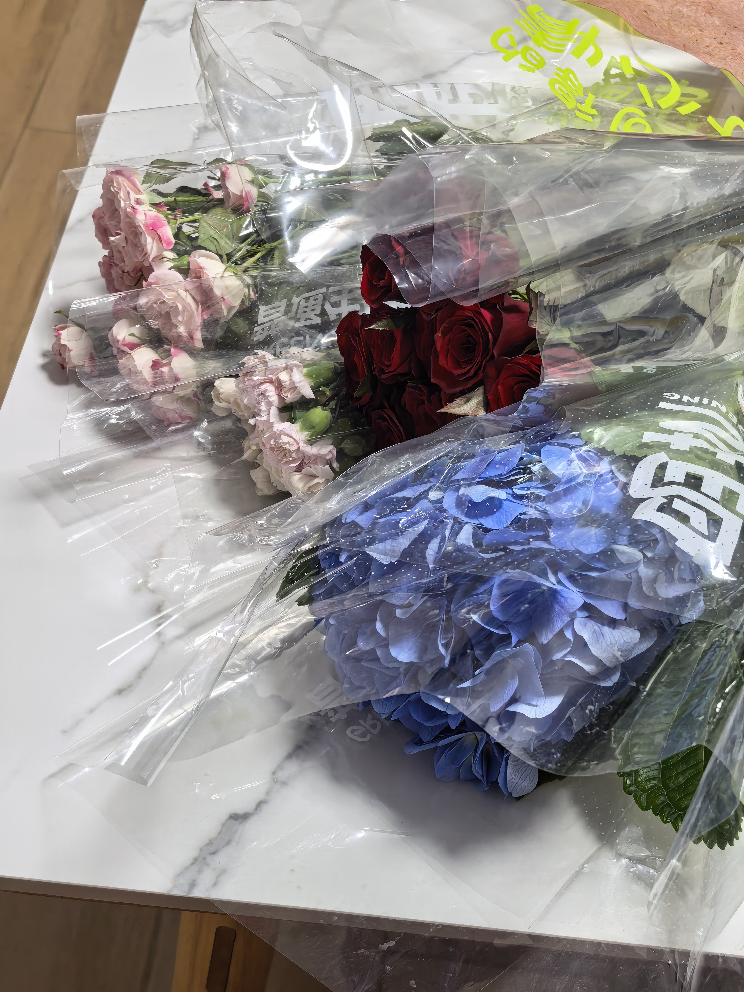 七夕小乔今天也收到花了💐~ 