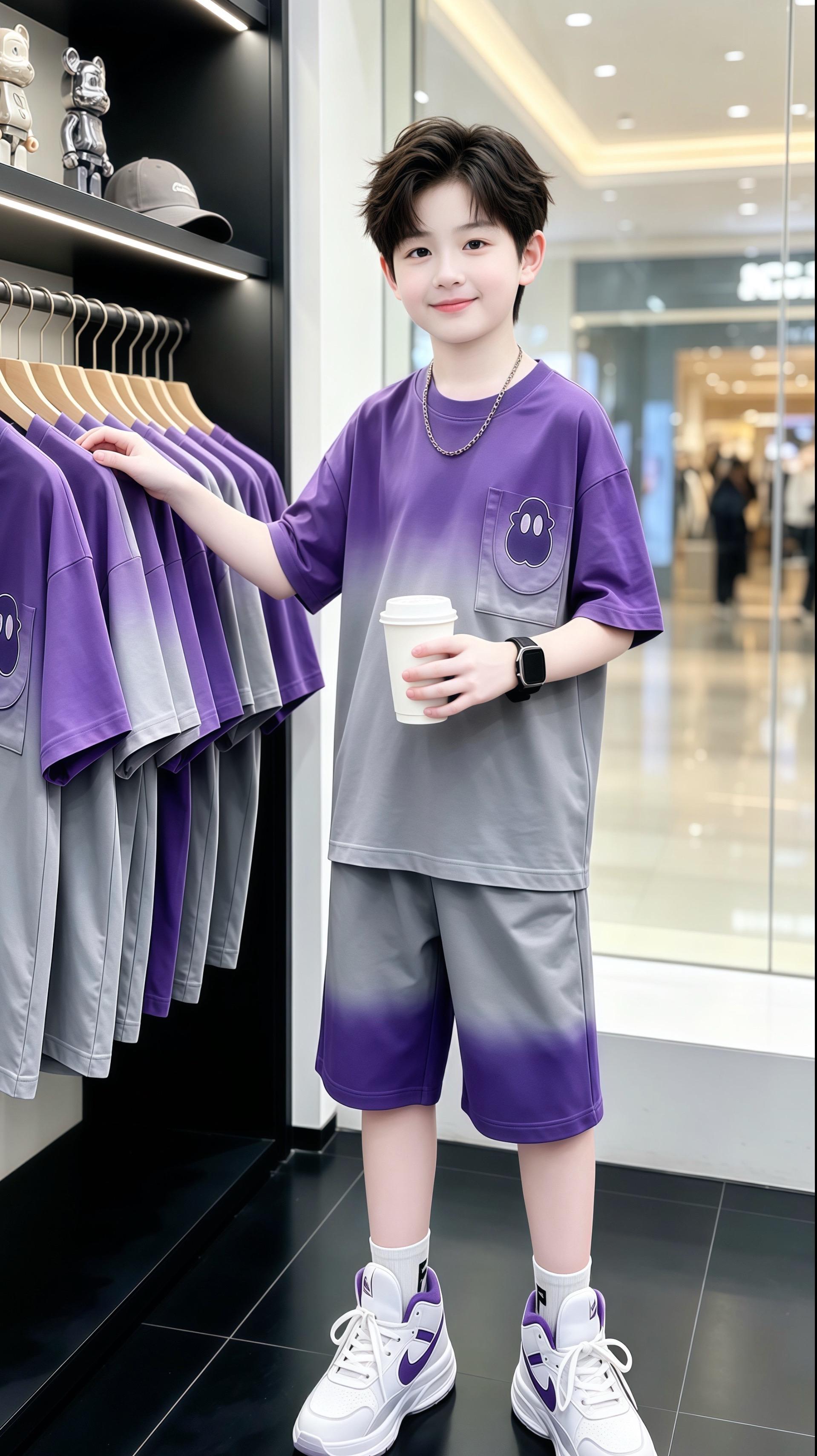 男童穿搭 高品质童装 儿童夏季套装 潮童必备 帅气十足