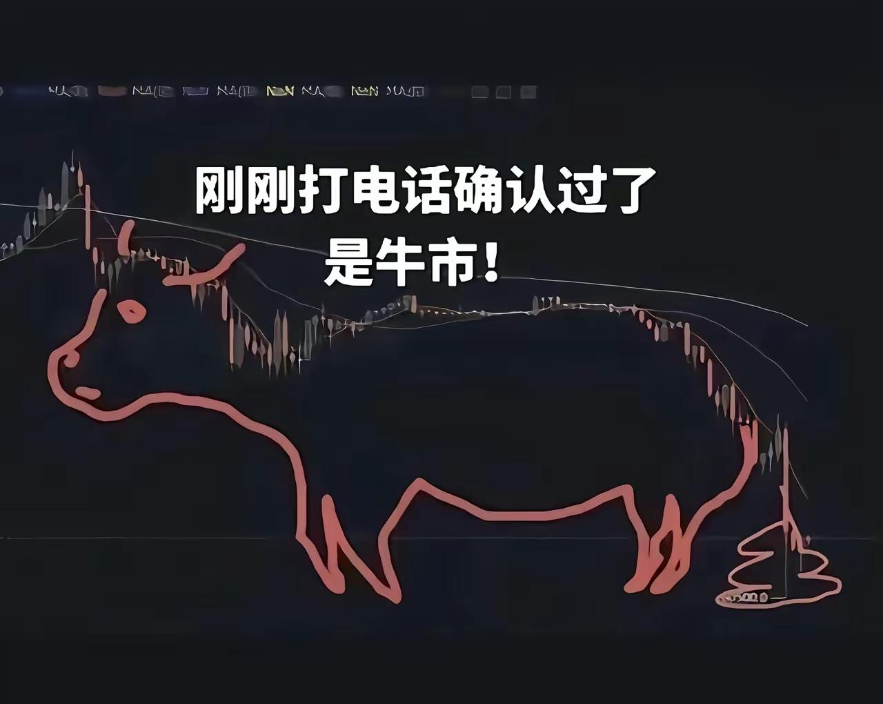 说真的，量化不停，这就是本轮的牛市趋势图。股市分析