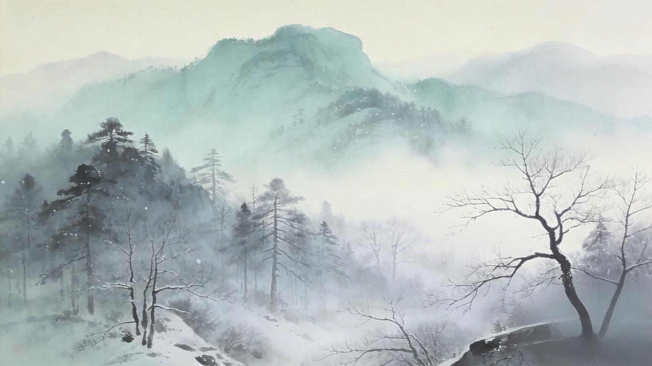 上联：冬寒山色淡  下联：春暖花香浓

上联：冬寒山色淡
冬天天气寒冷，草木凋零