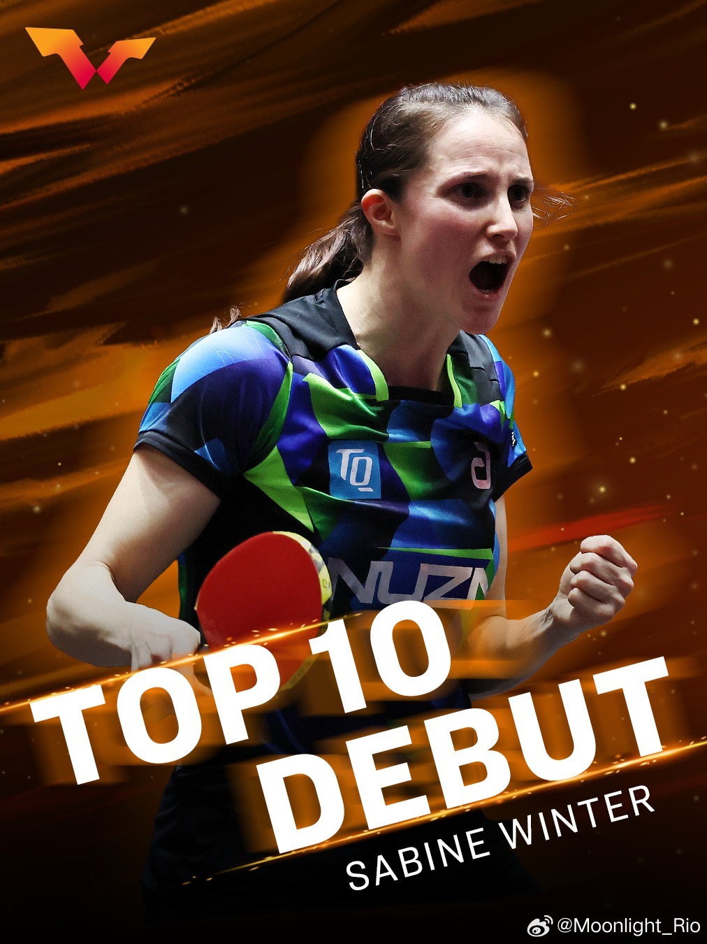 世界排名 新的里程碑🔝🇩🇪沙宾·温特 首次进入世界排名前1️⃣0️⃣🇩?