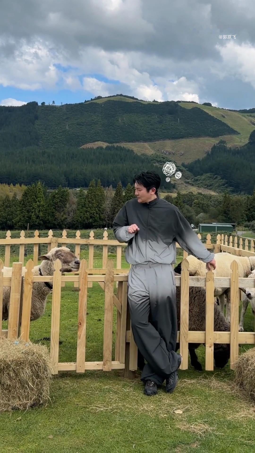 郭京飞被小羊吓出振刀郭京飞在线撤回一个振刀 郭京飞你也在OMG吓到我了吗被羊吓到