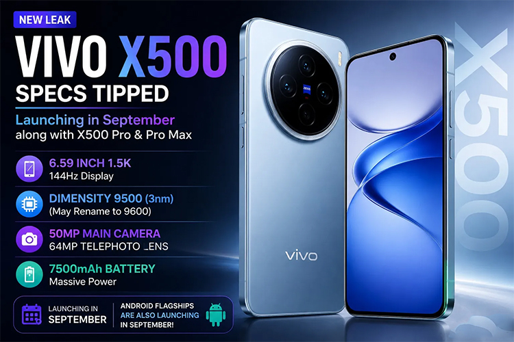 跳过X400，vivo X500系列入网，首发2nm天玑芯片，除了新机入网之外，