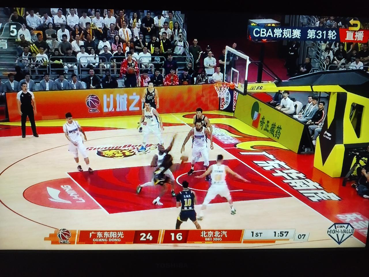 今年的CBA冠军最有力的争夺者，个人认为是浙江广厦和上海，从昨晚的京粤大战来看，