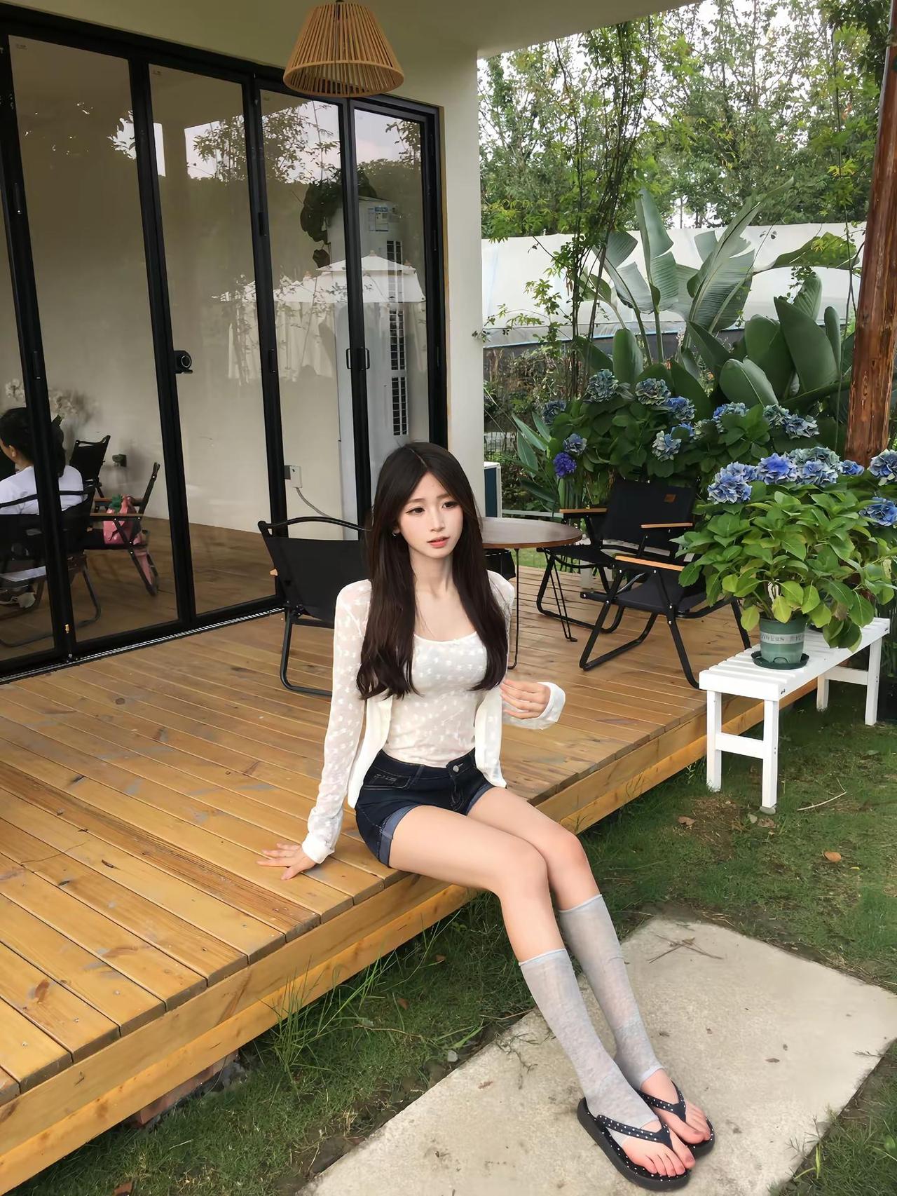 来啦夏日清新穿搭