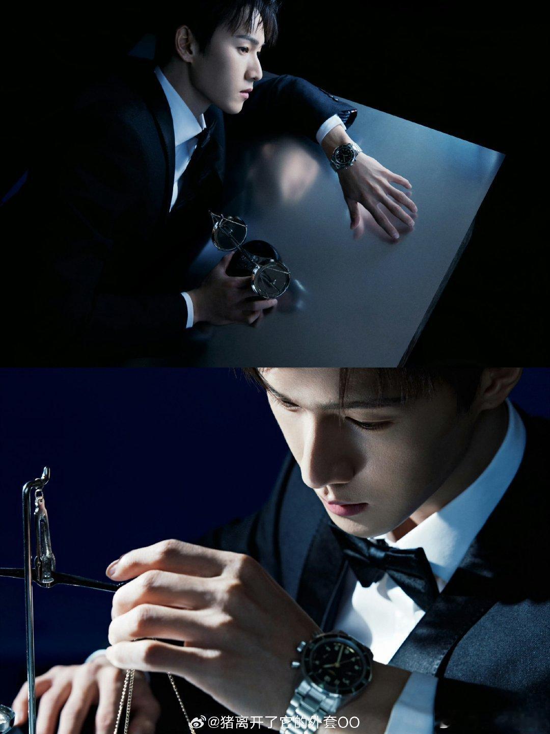 李昀锐浪琴活动图🈶，优雅矜贵帅气小王子！！好适配哇
