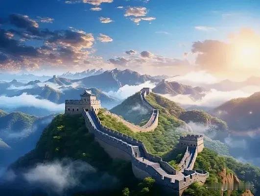 中国最值得上的6大景点，去过3个，此生足矣！

中国最雄伟城墙，八达岭长城，不到