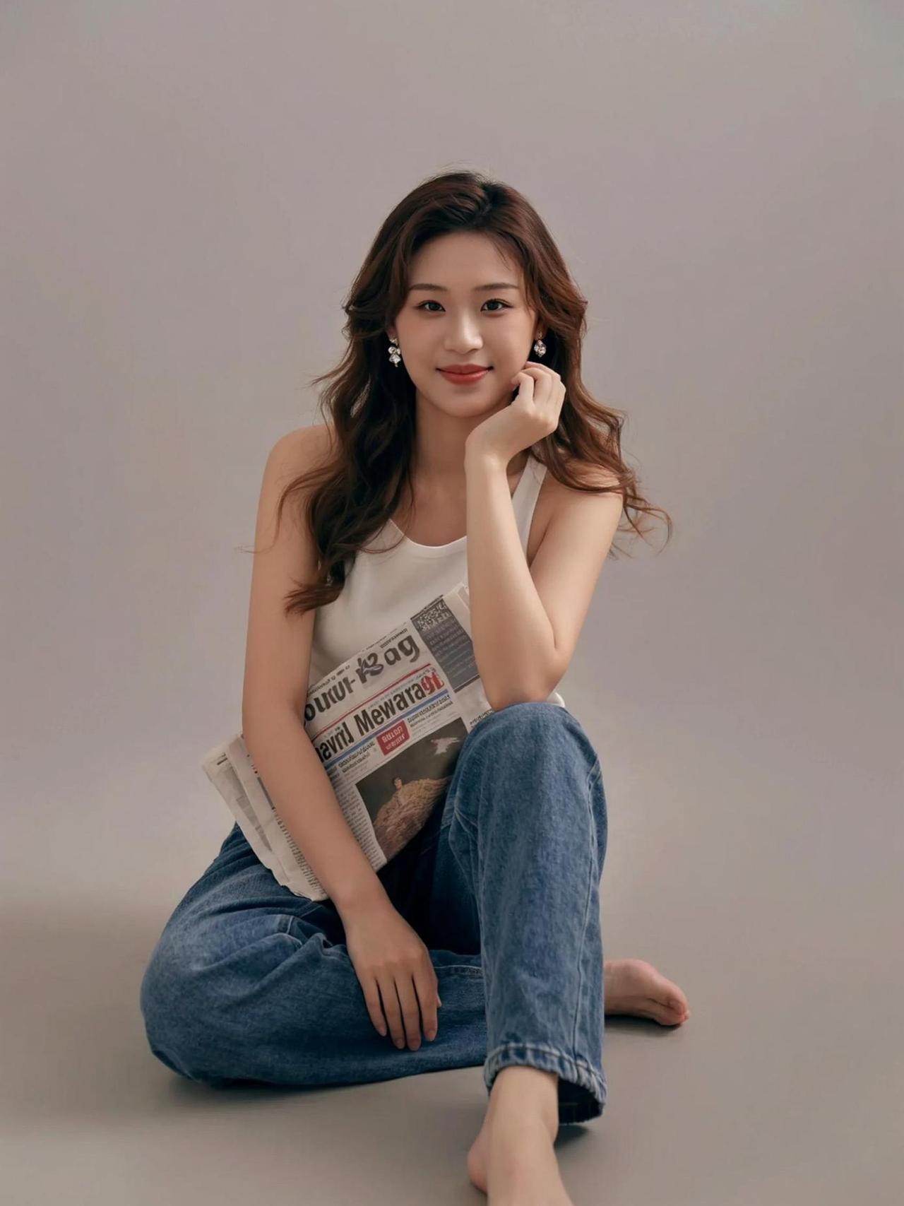 今天又是被AI“偷懒”写真的一天，拍同款照片的我，仿佛在和AI比谁更懒。它一键生