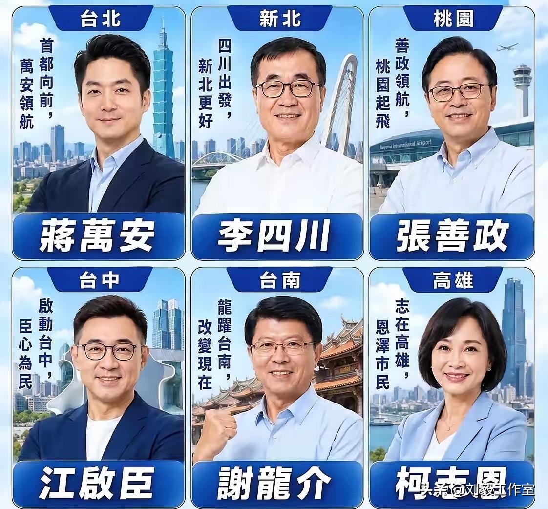 国民党“六都”市长选情: 台北最稳、新北最急、高雄最想、台南最难…

1，台北: