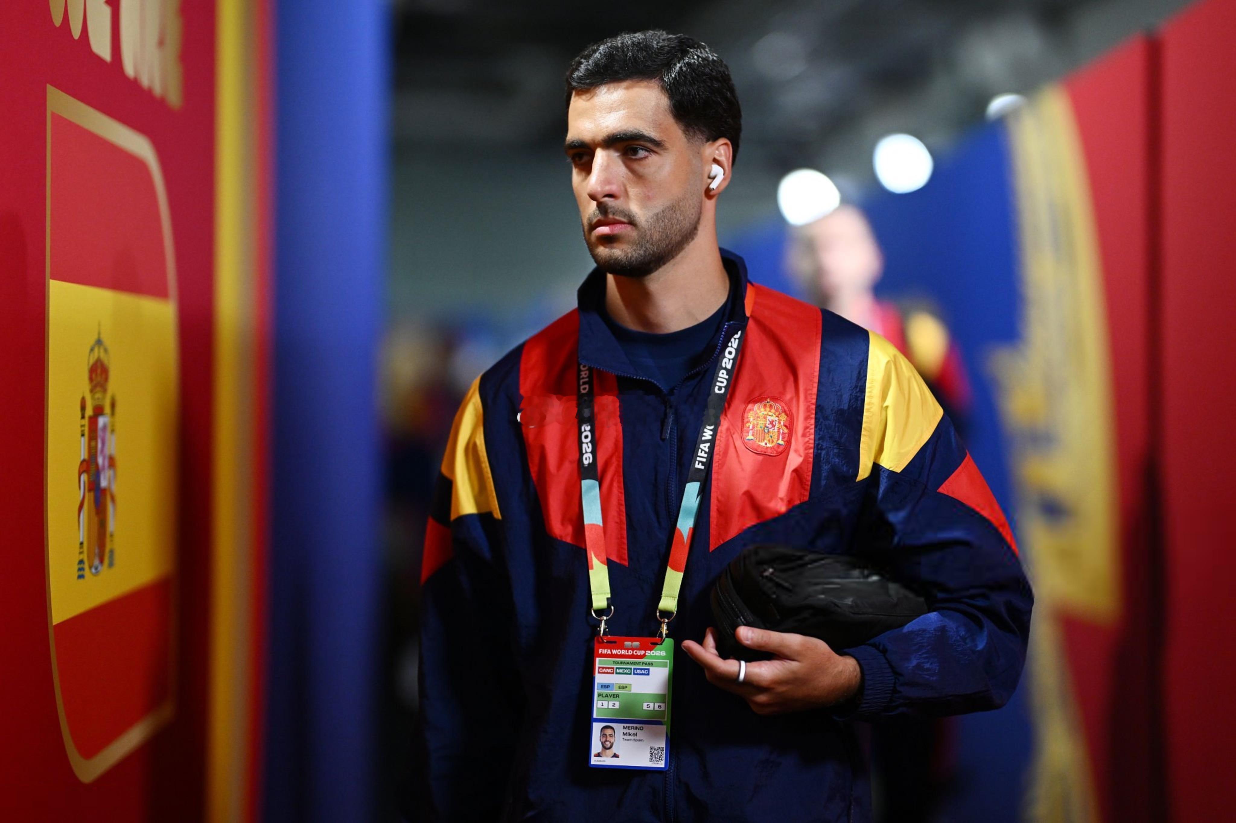 Mikel Merino 世界杯决赛 西班牙vs阿根廷