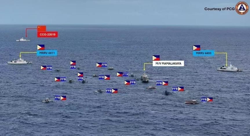 菲律宾刚刚笑容满面的跟中国表示，我们是“最好的朋友”，后手就派出船只对的中国的采