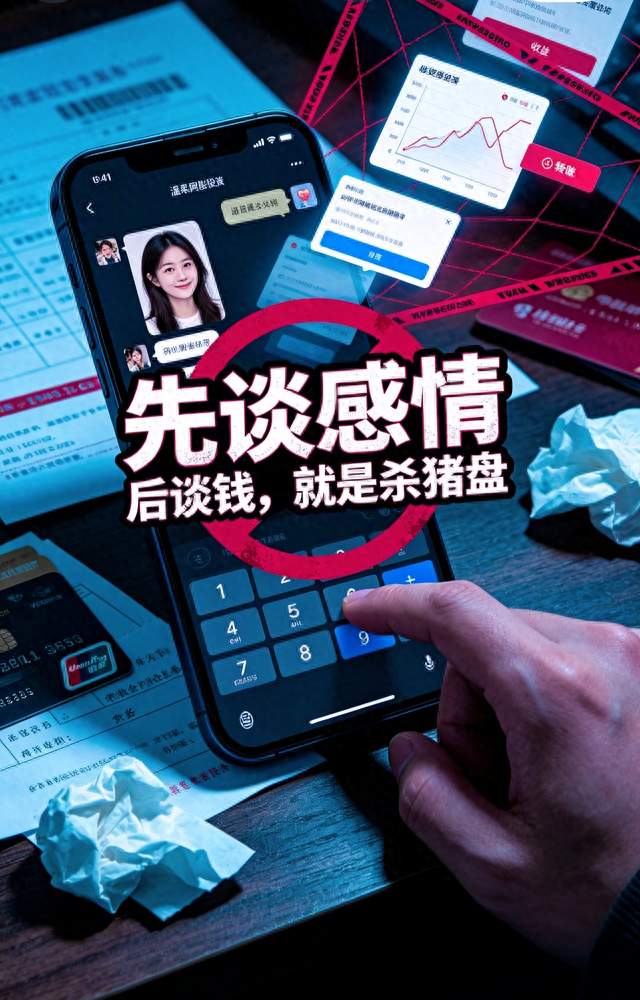 杀猪盘最可怕的套路：前期绝口不提钱，先偷走你的防备