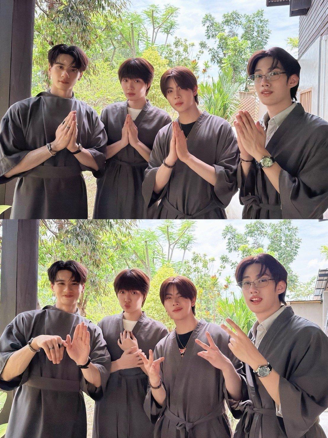 四人集齐了😭 ©️KhemjiraSeries 