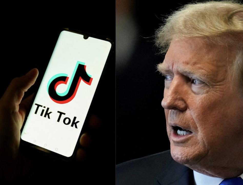川普对TikTok的