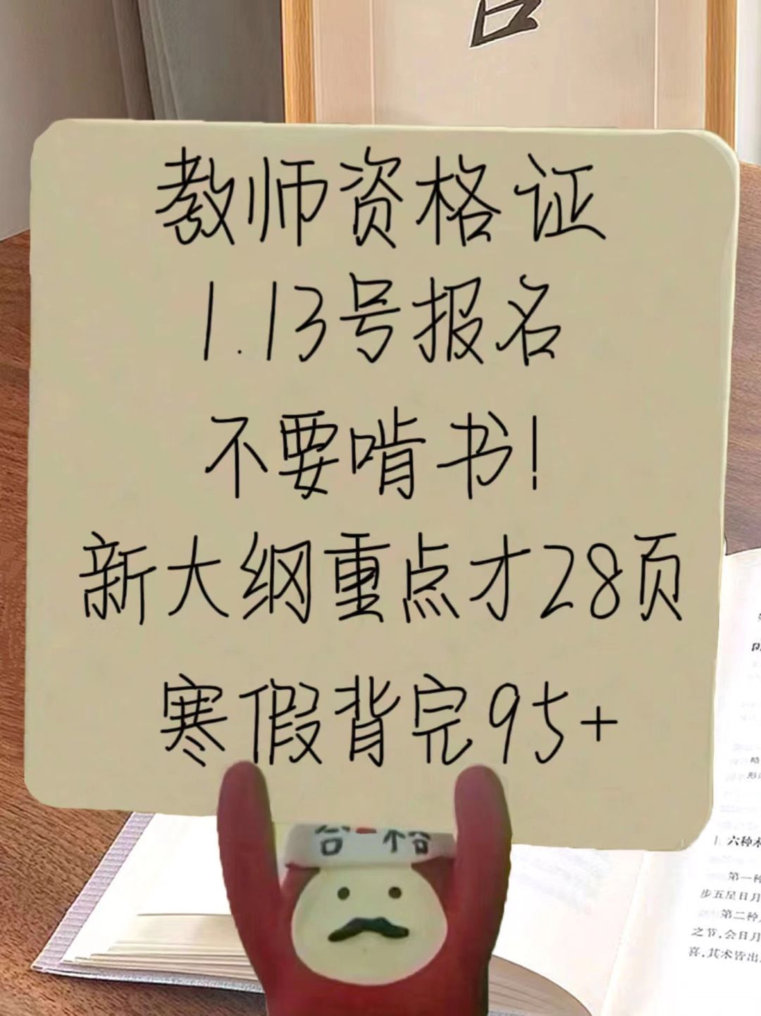 确定了，24上教资笔试新大纲28页已出！背完！