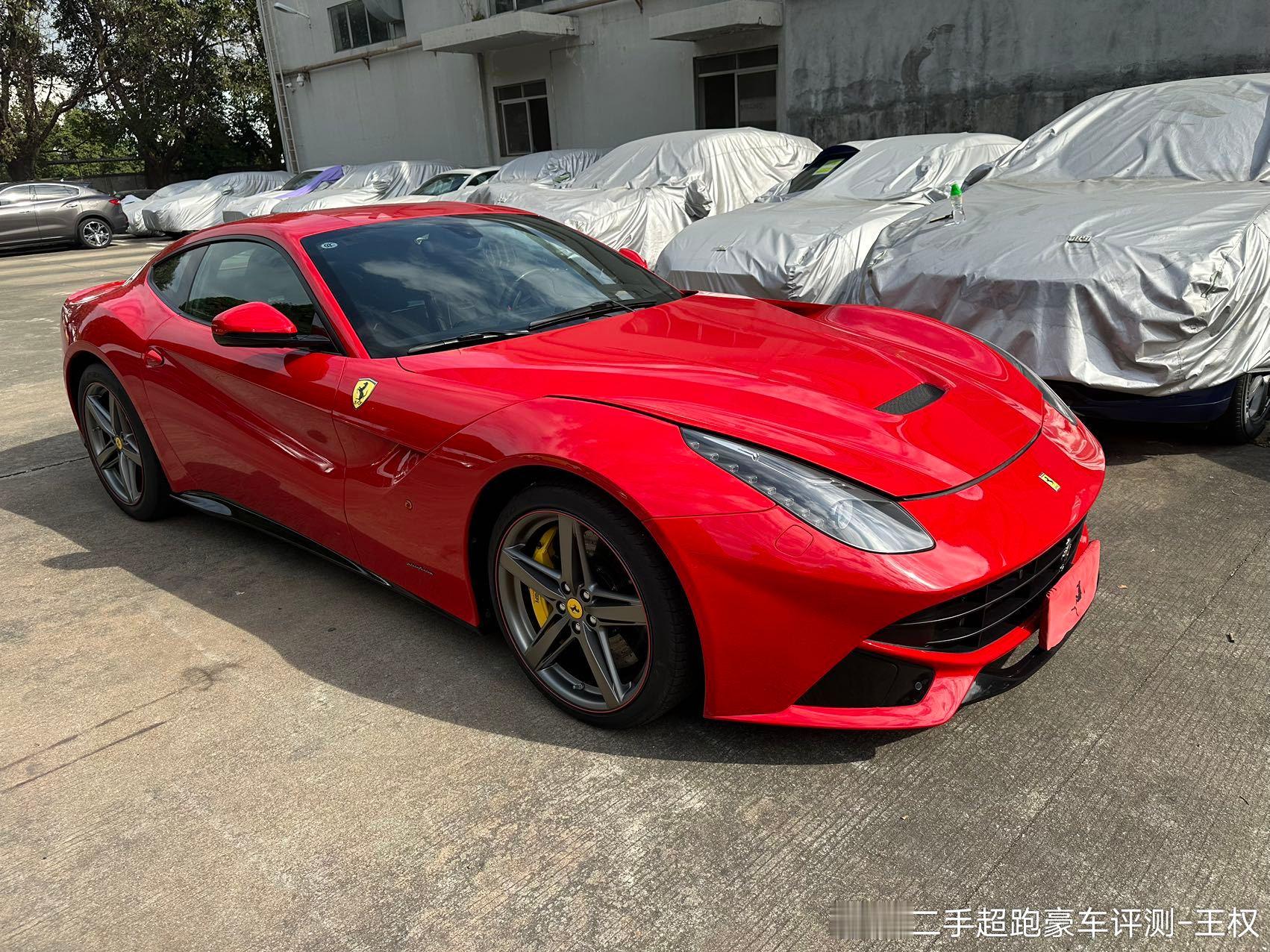 再入台精品15年精品一手法拉利F12  V12 大自吸1.2万公里 收藏级别 欢