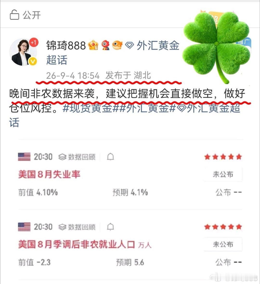 这么直接的提示，数据出来前直接空，分分钟100多个典现货黄金外汇黄金外汇黄金[超