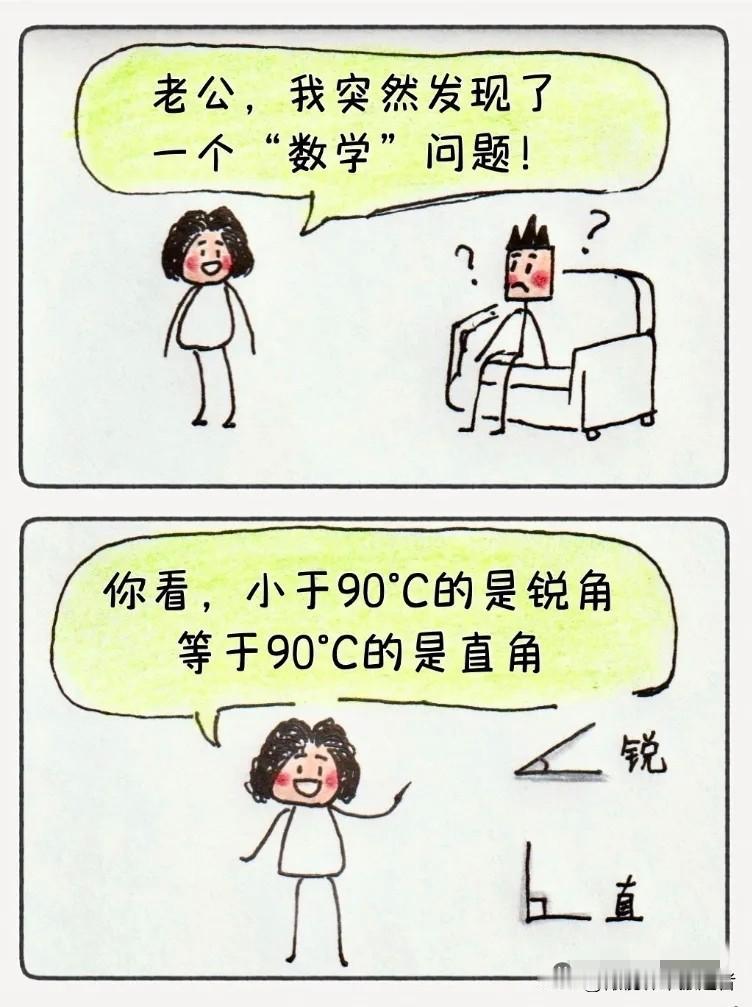【爆笑漫画】老婆脑洞大开的新发现🤣我怎么回答都是错！哈哈哈～