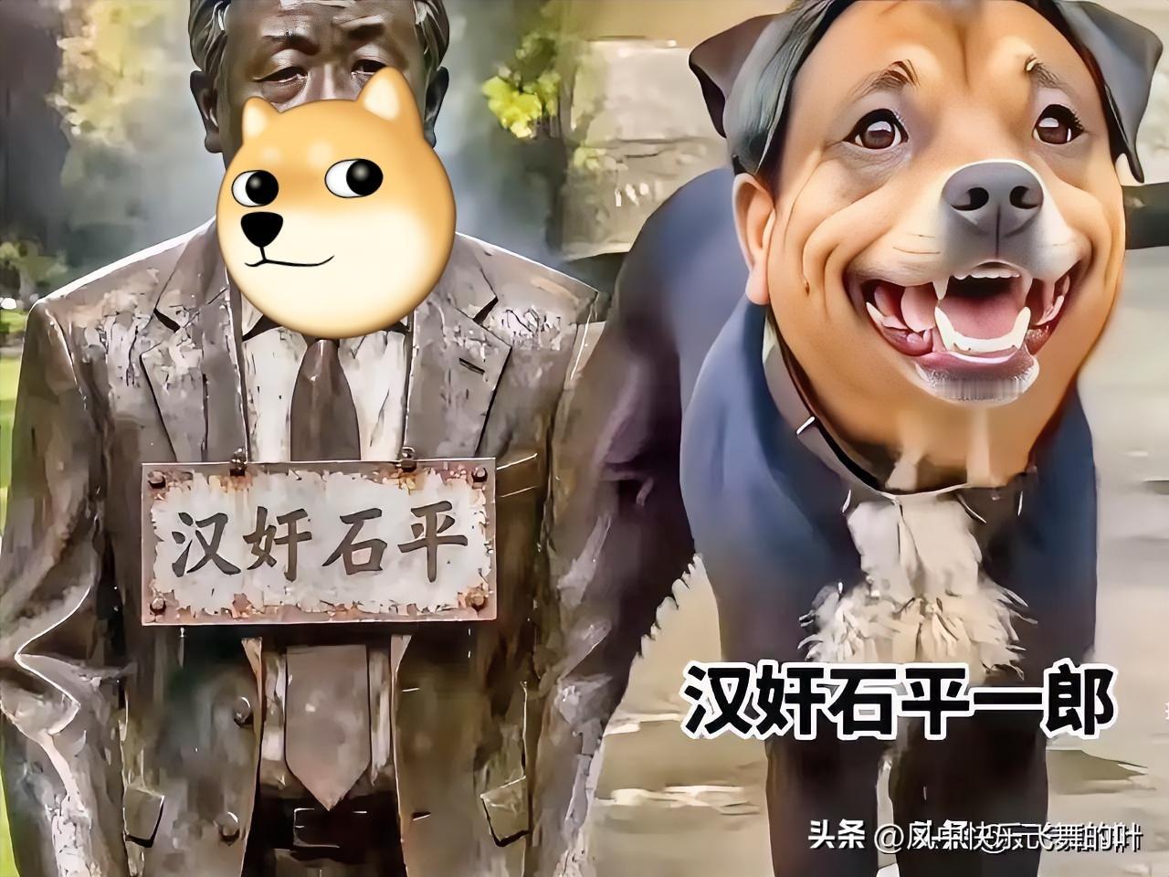 一代汉奸
影响三代人。
石平的言论被认为汉奸，影响三代人。驱逐石平儿女出境，禁止
