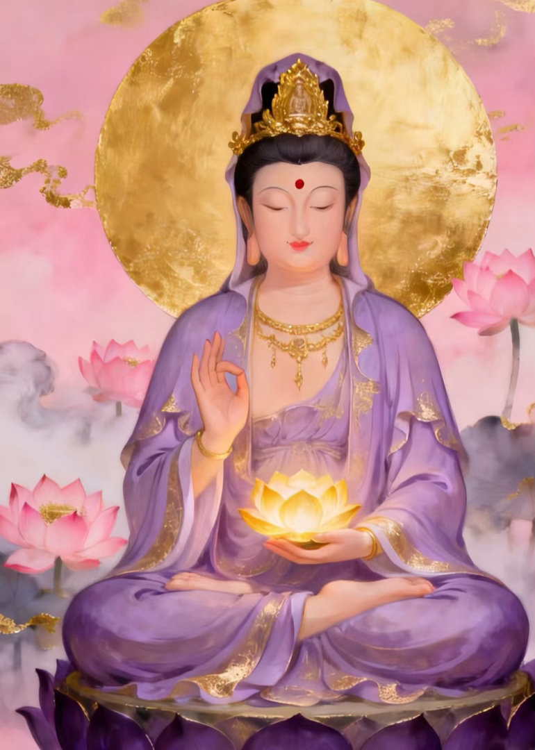 遇见观音菩萨，千万别视而不见🙏留下四字：事事顺心菩萨庇佑，好运相伴，所愿皆成真