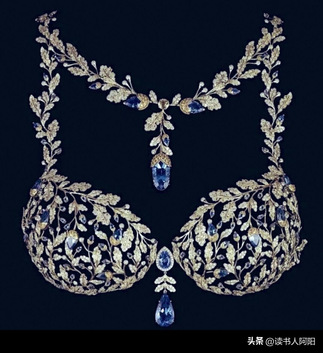 世界上最华丽的内衣，却没有一个女人愿意穿！
看下图！
虽然价值数百万美元，镶嵌了