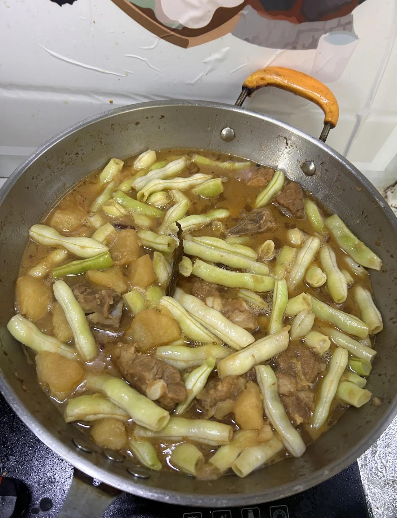 半小时后 土豆消失了