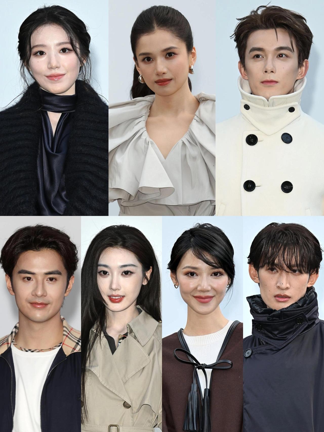 伦敦时装周 Burberry 2027春夏大秀：叶舒华 张婧仪 吴磊 涂毓麟 孙
