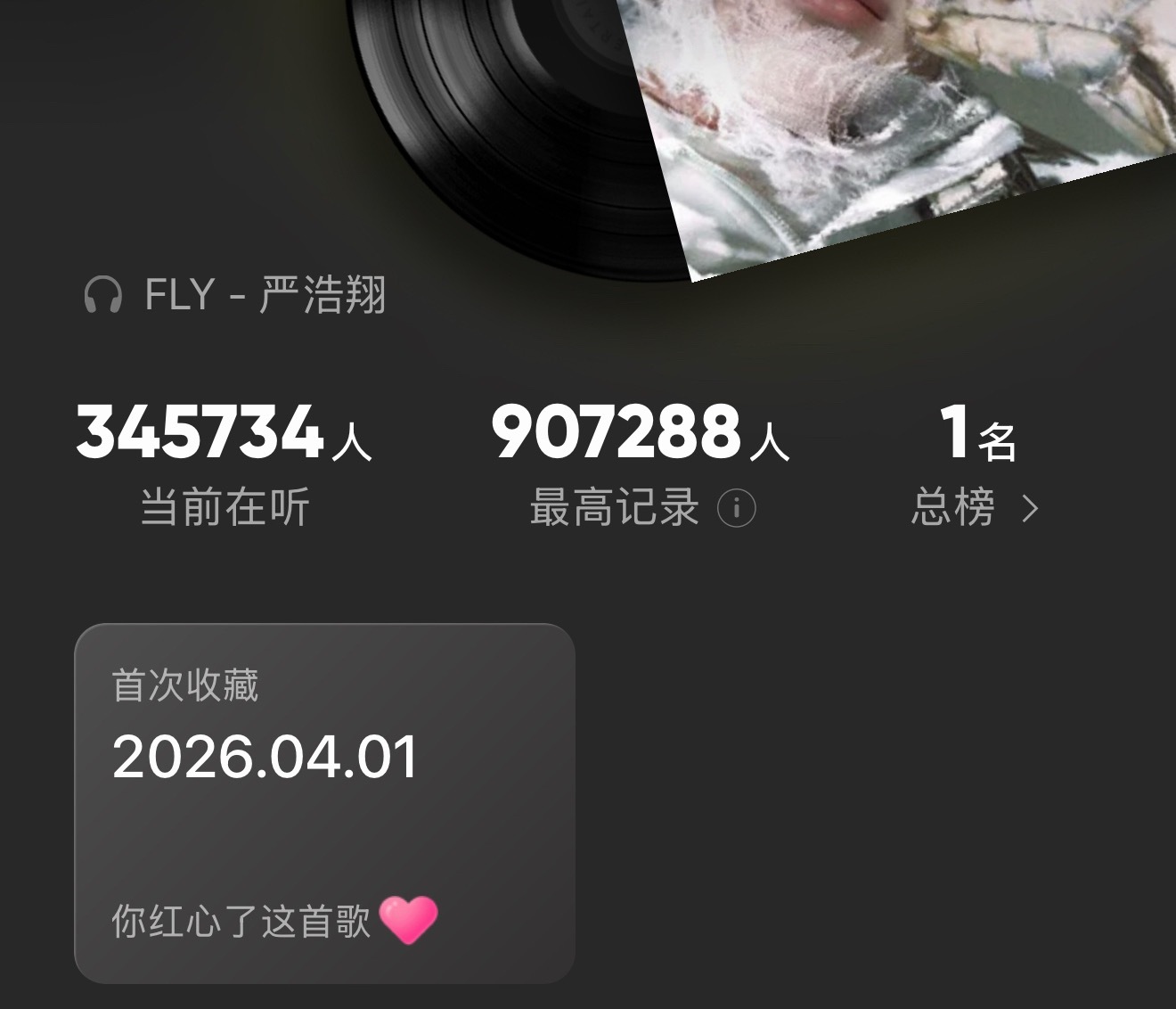 凌晨一点还有这么多人正在听…好牛啊严浩翔 