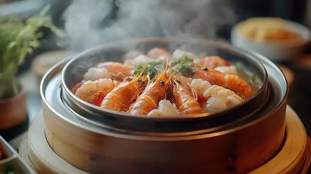 清蒸虾第三口突然发苦，不是你嘴挑，是虾线在捣鬼，它到底该不该去？

今天在家清蒸