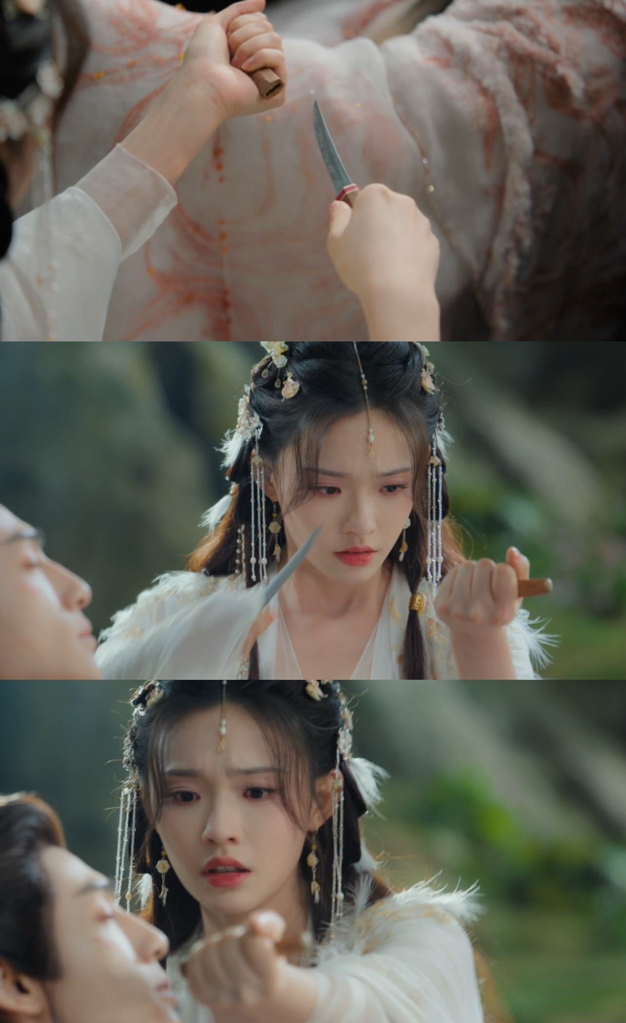 林允新剧割腕救人《水龙吟》里林允演的阿谁太圈粉！看似柔弱小白花，实则藏着大能量。