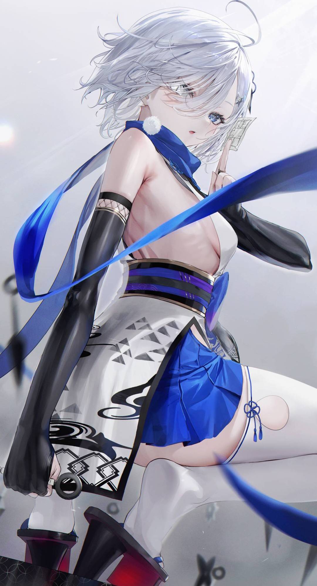 幽鬼——靠死亡游戏混饭吃。——画师: ねこめたる，网页链接